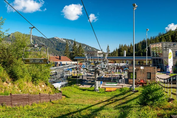 Demanovska Dolina Slowakije August 2020 Skilift Stoel Resort Jasna Het — Stockfoto