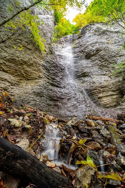 Водоспад Бранковський Brankovsky Vodopad Низьких Горах Татри Словаччина Довга Фотографія — стокове фото