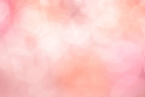 빈티지 Bokeh 핑크와 오렌지 파스텔 — 스톡 사진
