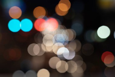 bulanık bokeh ampul arka plan soyut