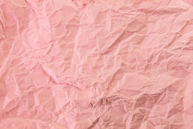 yumuşak pastel turuncu renk Kağıt arka plan buruşuk.