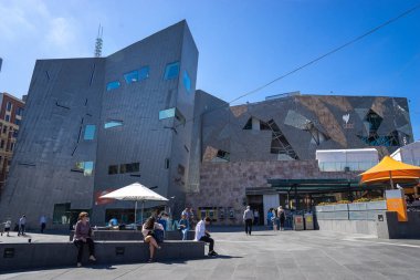 Federasyon Meydanı Melbourne Melbourne şehir içinde bir karma kullanım gelişmedir. Avustralya: 11/04/18