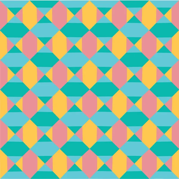 Vektör modern renkli pastel geometri desen arka kesintisiz plan, retro doku