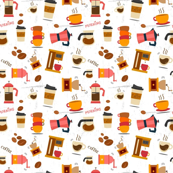 düz vektör kahve malzeme model sorunsuz