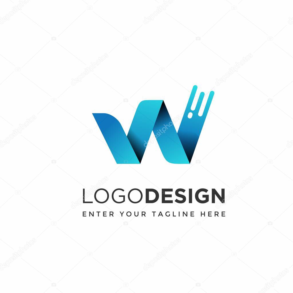 Modern W Logo Design Templates. Logo Design. Creative Logo