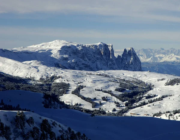 Montagna Sciliare Trentino Alto Adige Italia — Foto Stock