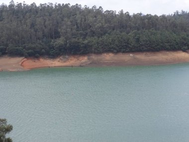 Bu çok iyi ooty Gölü görünümüdür. çok güzel fotoğraf ooty, Hindistan.