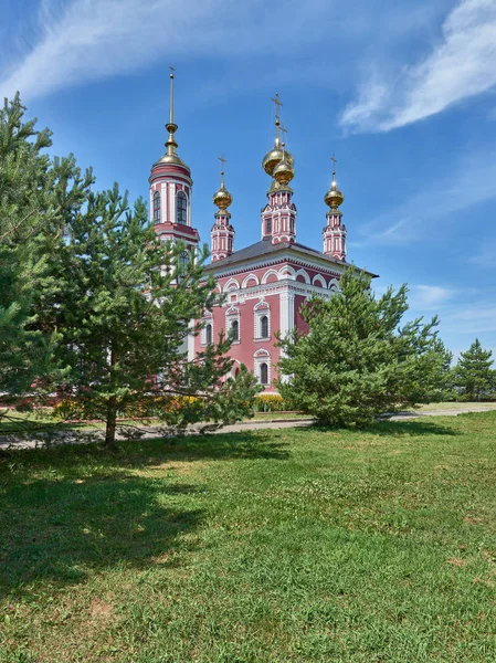 Zlatý Prsten Ruska Rezervní Město Suzdal — Stock fotografie