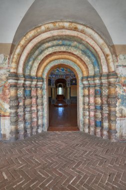 Rusya, rostov kremlin, 12. yüzyılda kurulan, şehir rostov veliky altın yüzük.