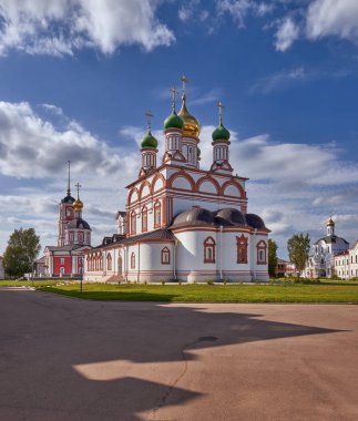 Rusya, 1427, şehir rostov veliky kurulan trinity sergiev varnitsky Manastırı'nın altın yüzük.
