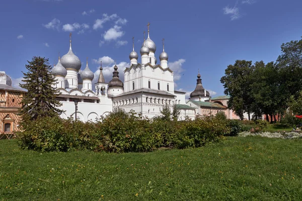 Rusya Rostov Kremlin Yüzyılda Kurulan Şehir Rostov Veliky Altın Yüzük — Stok fotoğraf
