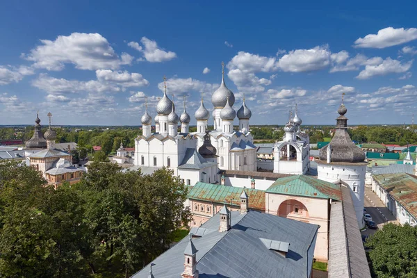Rusya Rostov Kremlin Yüzyılda Kurulan Şehir Rostov Veliky Altın Yüzük — Stok fotoğraf