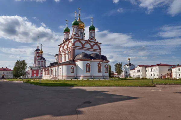 Anillo Oro Rusia Monasterio Trinidad Sergiev Varnitsky Fundada 1427 Ciudad — Foto de Stock