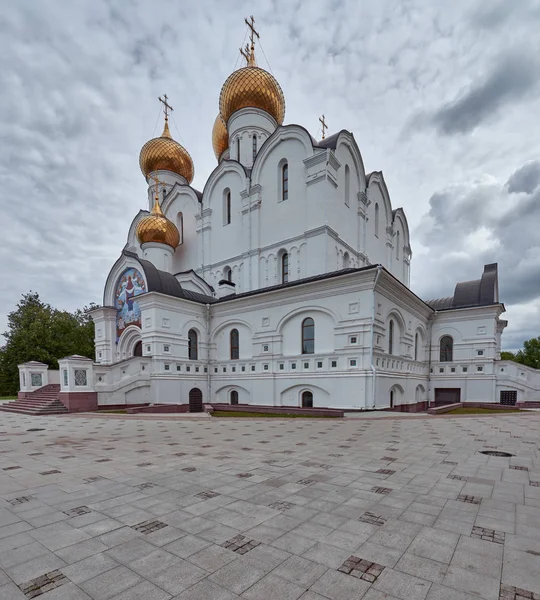 Anillo Oro Rusia Catedral Asunción Saliva Fundada 1215 Ciudad Yaroslavl — Foto de Stock