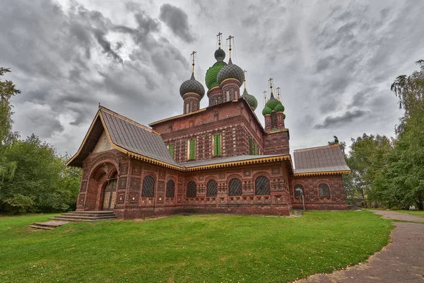 Anillo Oro Rusia Iglesia Ioanna Predtechi Siglo Xvii Ciudad Yaroslavl — Foto de Stock