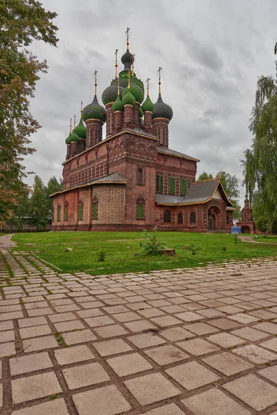 Golden Ring Russia Church Ioanna Predtechi 17Th Century City Yaroslavl Stock Image
