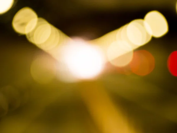 Soyut arkaplan için bulanık ışıklandırma altın bokeh