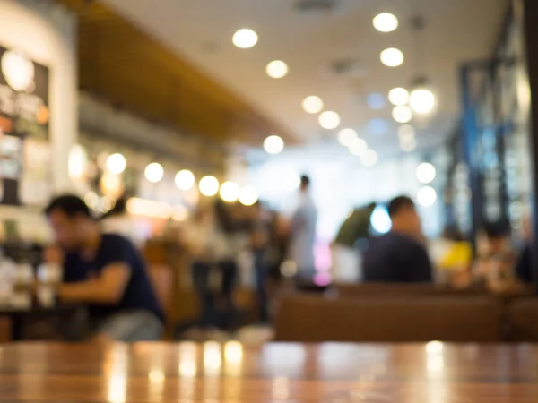 Bokeh ışıklandırmalı bulanık kafe restoranları ya da kahve dükkanları