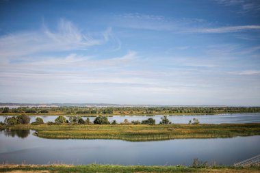Volga Nehri alanlarda. Rusya, Tataristan, eski Bulgar