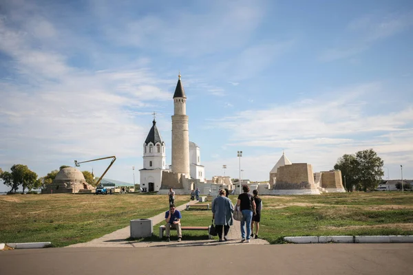 Tatarstan Bulgari Moschea Bianca — Foto Stock