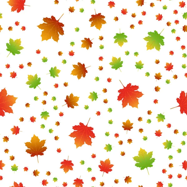 Sonbahar Seamless modeli yaprakları