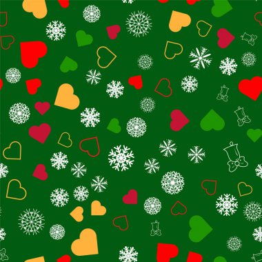 Vektör seamless modeli Noel Tema. 
