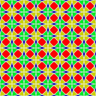 Soyut dikişsiz geometrik desen