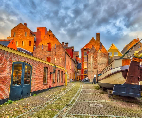 Denizcilik Müzesi Groningen Şehir Merkezindeki Noordelijk Scheepvaart Müzesi — Stok fotoğraf