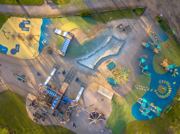 Playground aerial — Stock Photo, Image