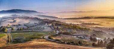 sabah sis içinde tuscan ülke, İtalya