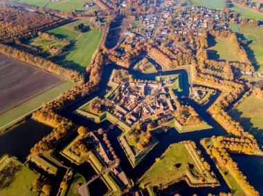 Bourtange Sur köyühavadan görünümü
