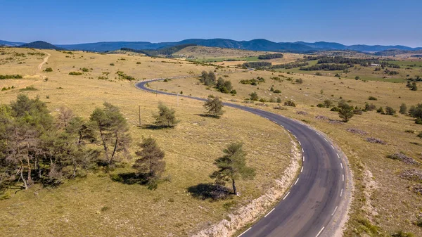 Sealed road Cevennes — Stock Photo, Image