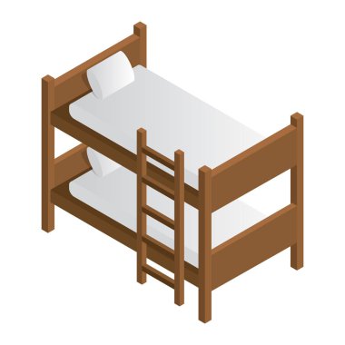 Ranza izometrik simgesi. Vektör.