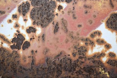 paslı metal dokulu arka plan, eski metal demir pas amaç ve doku, metal doku, paslı metal arka plan aşınmış.