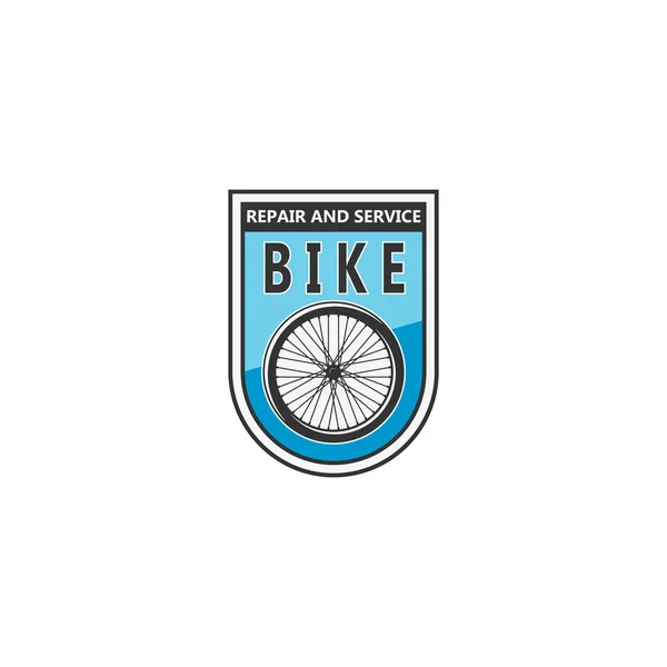 Fahrradreparatur Symbole Fahrradwerkzeuge Und Teile — Stockvektor