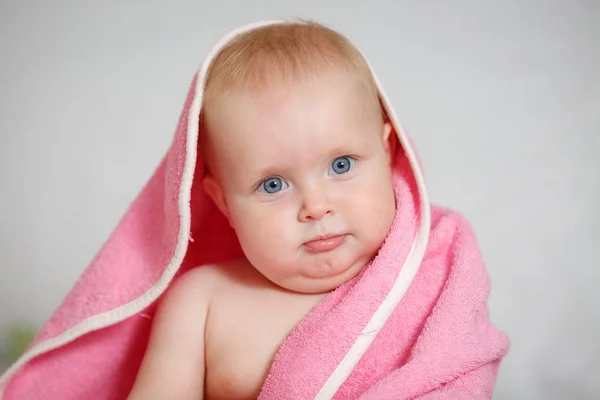 宝宝用的毛巾 — 图库照片
