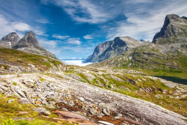 Trollstigen (Troll yol) Norveç'te
