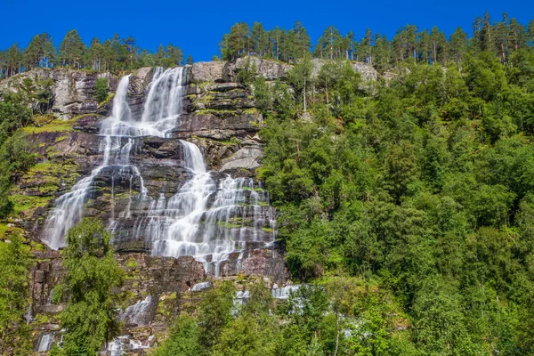 ヴォス滝 ノルウェー ヨーロッパ — ストック写真