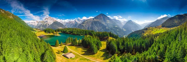 Arnisee Com Alpes Suíços Arnisee Reservatório Cantão Uri Suíça Europa — Fotografia de Stock