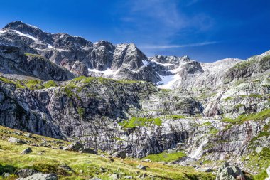 Steingletcher, Sustenpass, İsviçre, Europe.