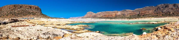 Balos Lagune Kreta Eiland Met Azure Helder Water Griekenland Europa — Stockfoto