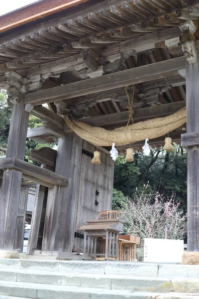 Santuario Kehi Kihijinja Kehijinguu Ishikawa Giappone — Foto Stock
