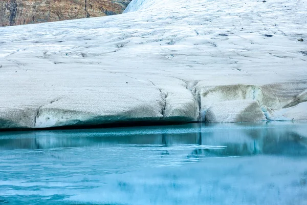 Glaciar Steindalsbreen Norte Noruega Alpes Lyngen Cerca Tromso Atracciones Para —  Fotos de Stock