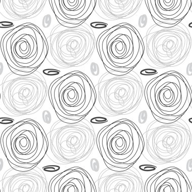 Dönüşlü kusursuz vektör arkaplanı. Soyut.