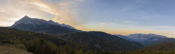 Milli Parkı Tzoumerka Vantaa Arachthos Gorge Pek Sahiptir Habitat Ekosistemler — Stok fotoğraf