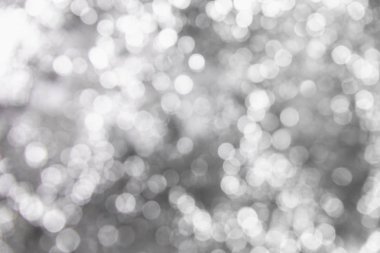 Beyaz ve gri bokeh arka plan