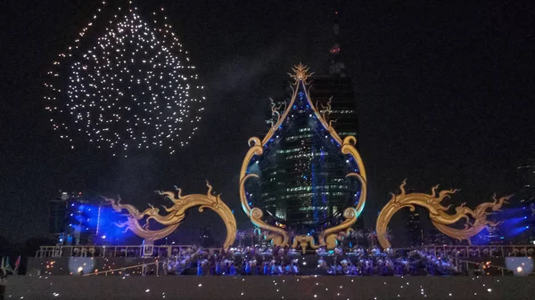 Prova bir gün önce açılış töreni Iconsiam, Tayland: 8/11/2018