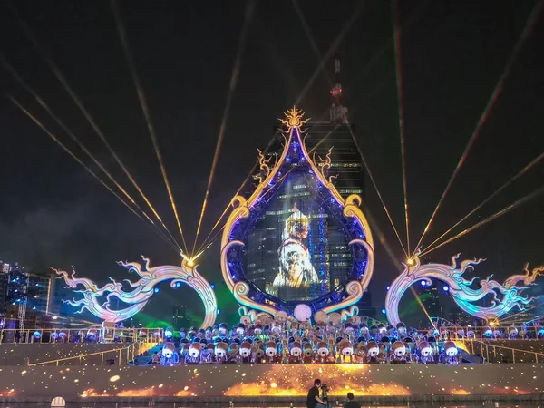 Prova bir gün önce açılış töreni Iconsiam, Tayland: 8/11/2018