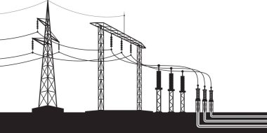 Yeraltı ve yeraltı elektrik iletim şebekesi temsilciliği