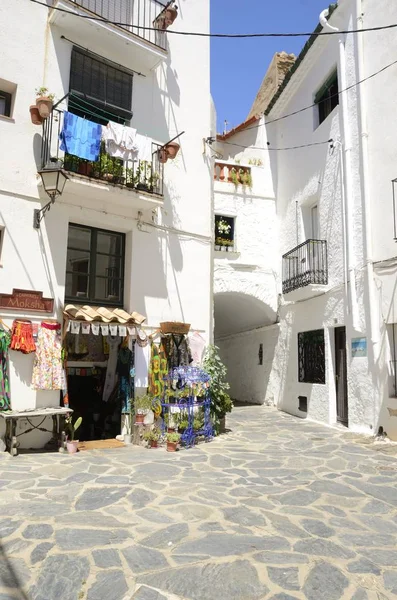 Cadaques España Julio 2017 Estacionamiento Exterior Tienda Pintoresco Lugar Cadaques — Foto de Stock